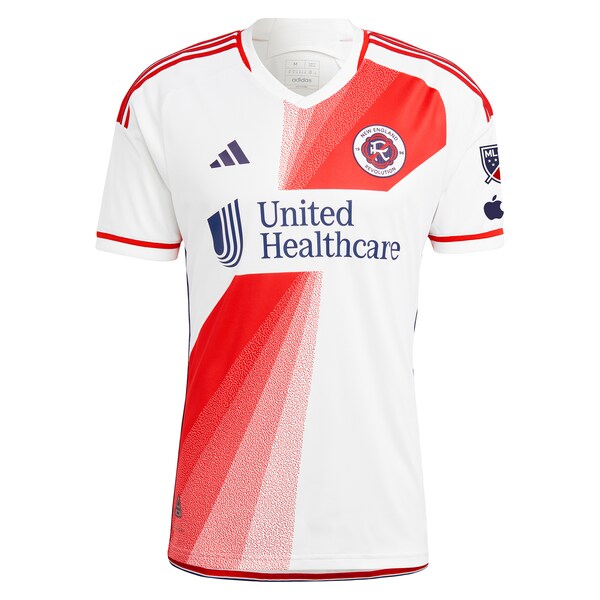 New England Revolution adidas 2024 Defiance Authentic Jersey - White - Image 2