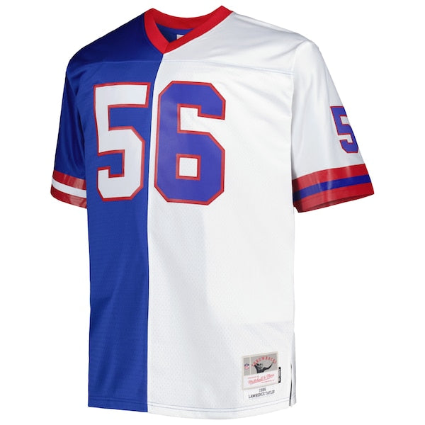 Lawrence Taylor New York Giants Big & Tall Split Legacy Retired Player Replica Jersey - Royal/White - Image 3