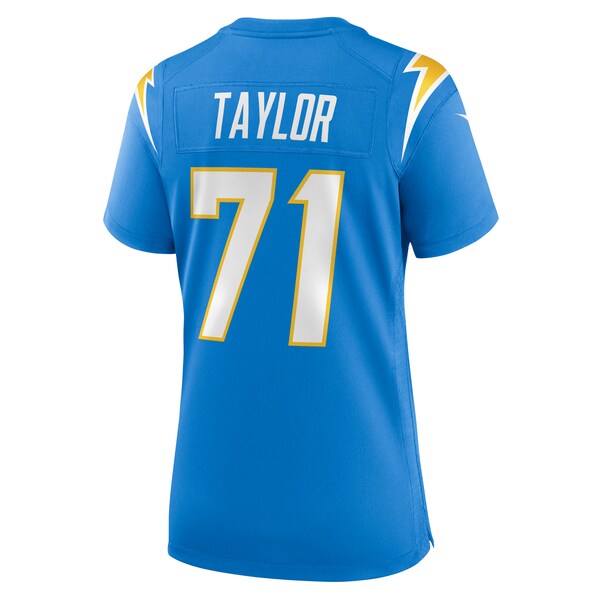 Branson Taylor Los Angeles Chargers Nike Women's Team Game Jersey - Powder Blue - Image 3