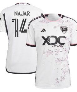 Andy Najar D.C. United adidas 2024 The Cherry Blossom Kit Authentic Player Jersey - White