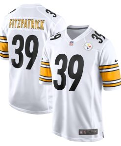 Minkah Fitzpatrick Pittsburgh Steelers Nike Game Player Jersey - White/Black