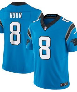 Jaycee Horn Carolina Panthers Nike Vapor F.U.S.E. Limited Jersey - Blue/Black