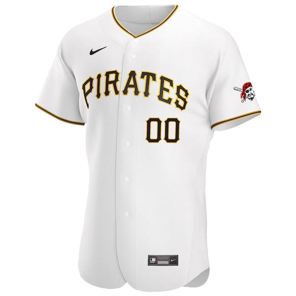 Pittsburgh Pirates Nike Home Pick-A-Player Retired Roster Authentic Jersey - White - Image 2