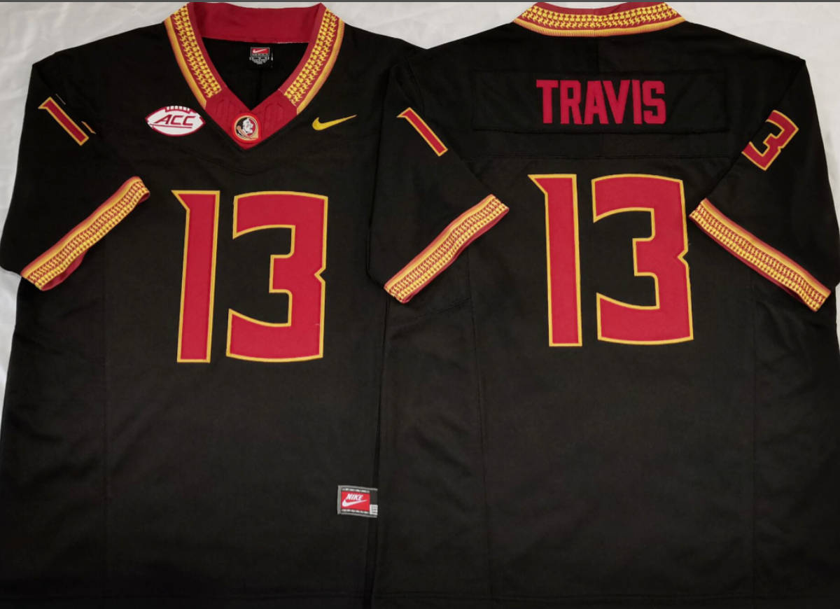 Jordan Travis NCAA Florida State Seminoles Nike Vapor Limited Jersey