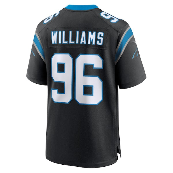 DeShawn Williams Carolina Panthers Nike Game Player Jersey - Black - Image 3