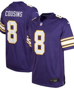 Kirk Cousins Minnesota Vikings Nike Youth Game Jersey - Purple