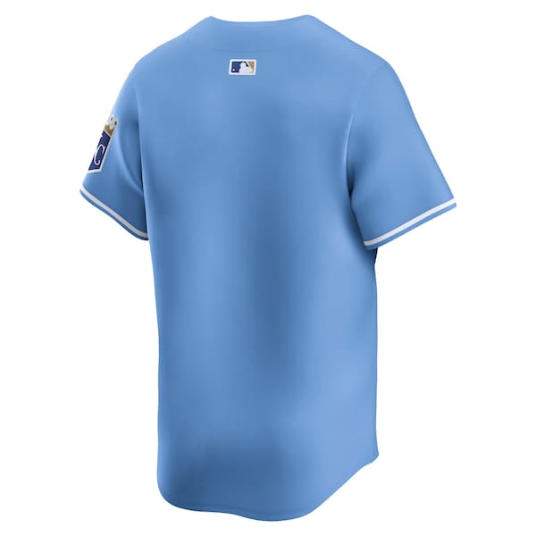 Kansas City Royals Nike Alternate Limited Jersey - Light Blue/White - Image 4