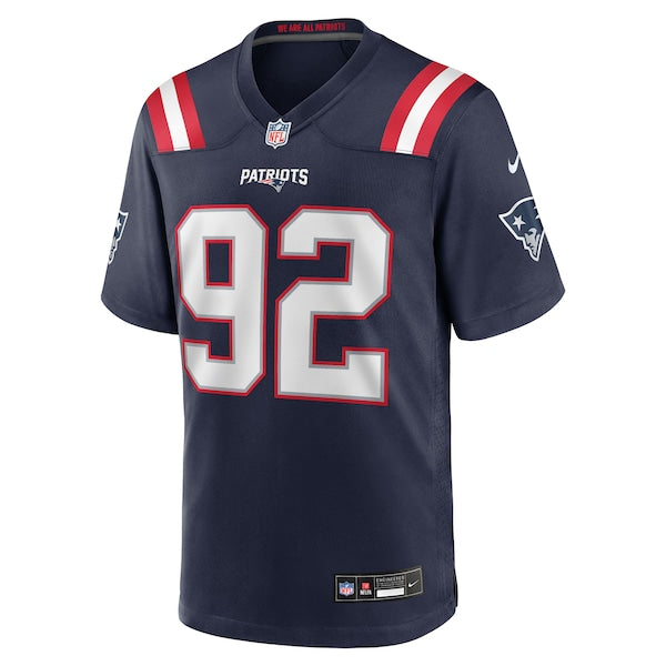Joshua Farmer New England Patriots Nike Team Game Jersey - Navy - Image 2