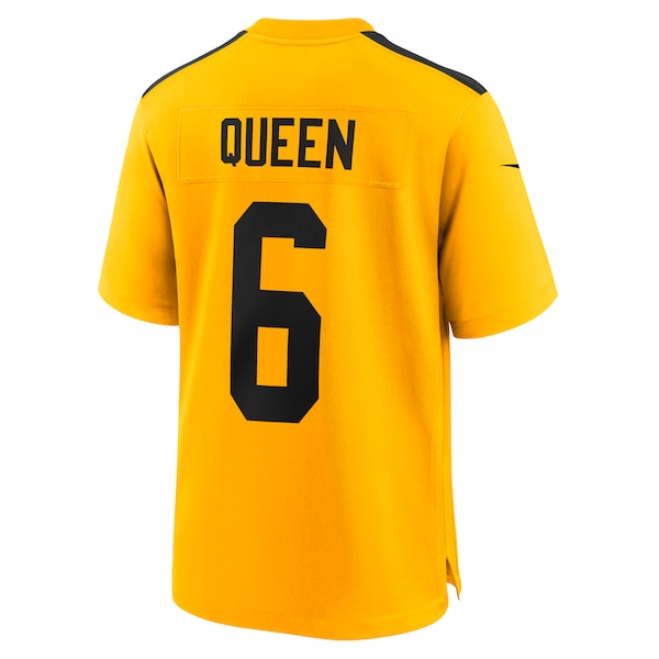 Patrick Queen Pittsburgh Steelers Nike Alternate 1933 Throwback Game Jersey - Gold - Image 3
