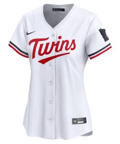 Alternative view of Minnesota Twins Nike Women's 2024 Jackie Robinson Day Home Limited Jersey?¨C White