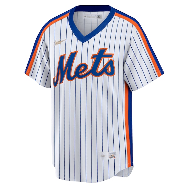 New York Mets Nike Home Cooperstown Collection Team Jersey - White - Image 2