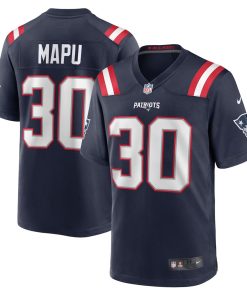 Marte Mapu New England Patriots Nike Team Game Jersey -  Navy
