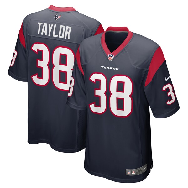 J.J. Taylor Houston Texans Nike Team Game Jersey - Navy