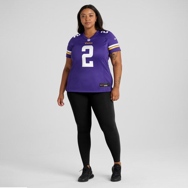 Stephon Gilmore Minnesota Vikings Nike Women's Game Jersey - Purple - Image 7