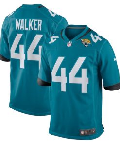Travon Walker Jacksonville Jaguars Nike Player Game Jersey - Teal/Black/White
