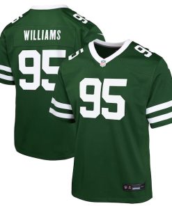 Quinnen Williams New York Jets Nike Youth Game Jersey - Legacy Green/Black
