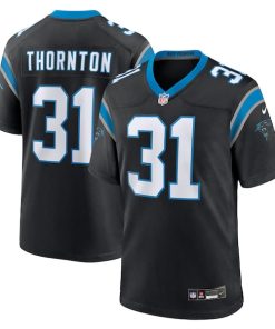 Corey Thornton Carolina Panthers Nike Team Game Jersey - Black