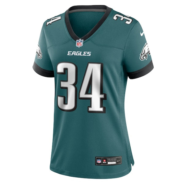 Isaiah Rodgers Philadelphia Eagles Nike Women's Team Game Jersey - Midnight Green - Image 2