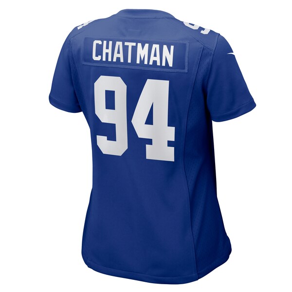 Elijah Chatman New York Giants Nike Women's Game Jersey - Royal - Image 4
