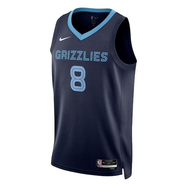 Jaren Jackson Jr. Memphis Grizzlies Nike Unisex Swingman Jersey - Navy - Icon Edition - Image 2