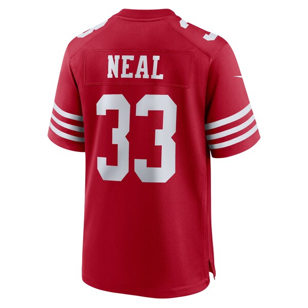 Siran Neal San Francisco 49ers Nike Team Game Jersey - Scarlet - Image 3