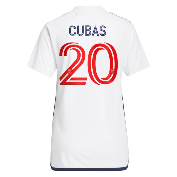 Andr¨¦s Cubas Vancouver Whitecaps FC adidas Women's 2024 Bloodlines Replica Player Jersey - White - Image 3