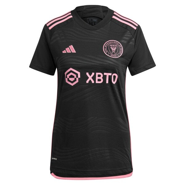 Inter Miami CF adidas Women's 2024 La Noche Replica Jersey - Black - Image 2