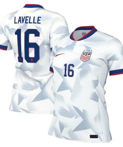 Rose Lavelle USWNT Nike Women's 2025 Home Replica Player Jersey - White