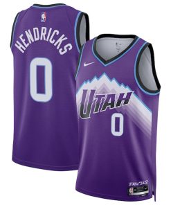 Taylor Hendricks Utah Jazz Nike Unisex Swingman Jersey - Icon Edition - Purple