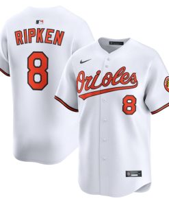 Cal Ripken Jr. Baltimore Orioles Nike Home Limited Retired Player Jersey - White