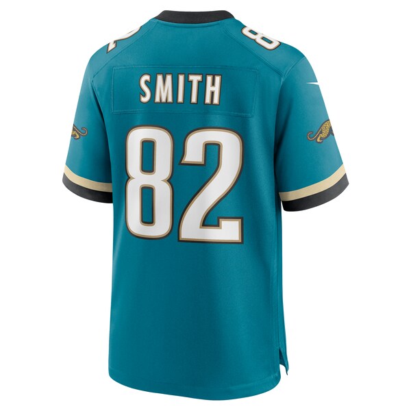 Jimmy Smith Jacksonville Jaguars Nike Prowler Throwback Retired Player Game Jersey - Teal - Image 2