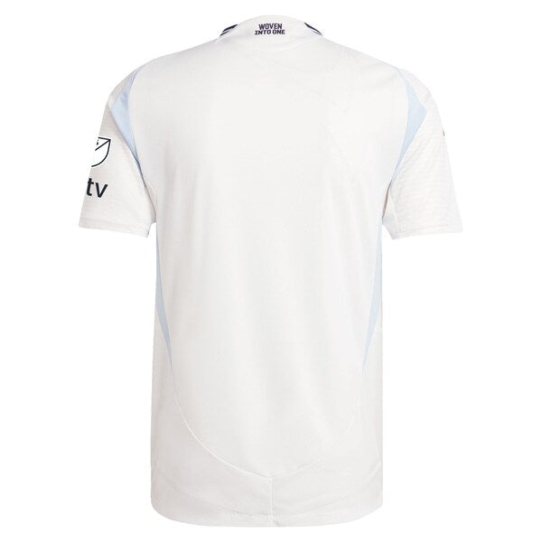 San Diego FC adidas 2025 Woven Into One Authentic Jersey - White - Image 5