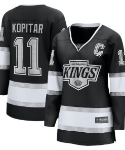 Anze Kopitar Los Angeles Kings Women's Home Premier Breakaway Player Jersey - Black