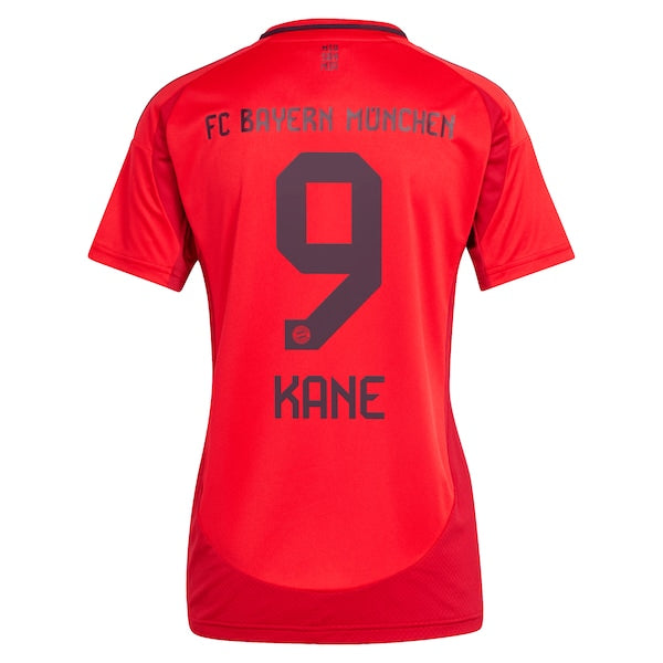 Harry Kane Bayern Munich adidas Women's 2024/25 Home Replica Player Jersey - Red - Image 3