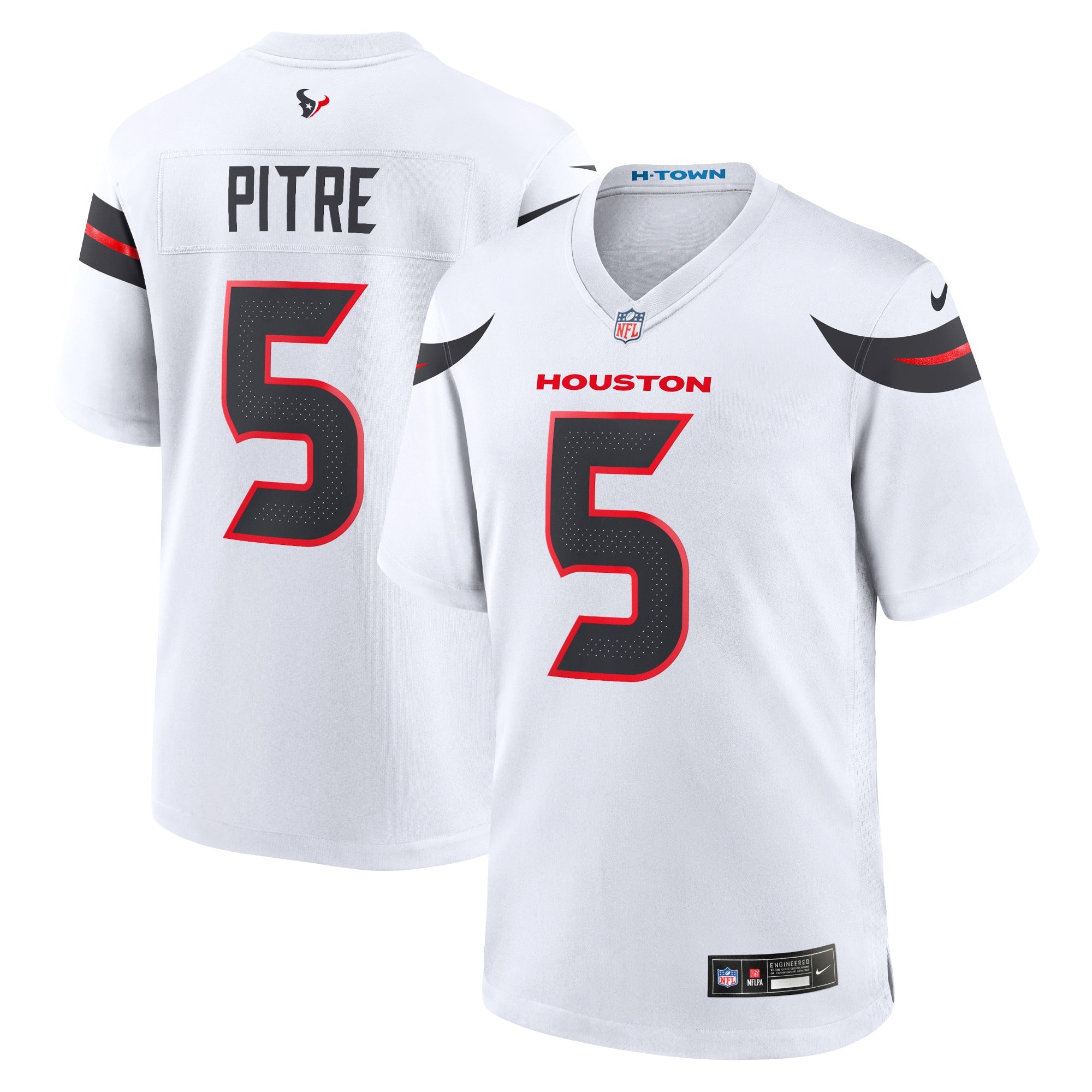 Jalen Pitre Houston Texans Nike Game Jersey - Navy - Image 6