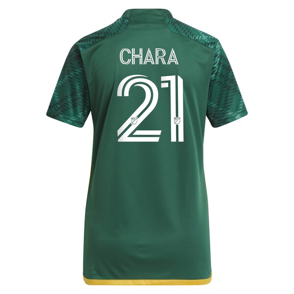 Diego Chara Portland Timbers adidas Women's 2024 Portland Plaid Kit Replica Jersey - Green - Image 3