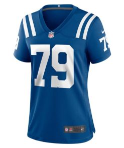 Alternative view of Bernhard Raimann Indianapolis Colts Nike Women's Player Game Jersey - Royal