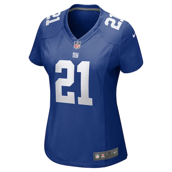 Bobby McCain New York Giants Nike Women's Nike Women's Team Color Jersey - Royal - Image 2