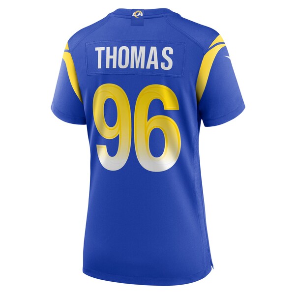 Keir Thomas Los Angeles Rams Nike Women's Game Player Jersey - Royal - Image 3