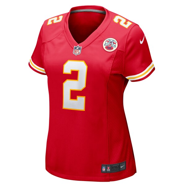Joshua Williams Kansas City Chiefs Nike Women's Game Jersey - Red - Image 2