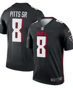 Kyle Pitts Sr. Atlanta Falcons Nike Team Legend Jersey - Black