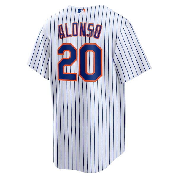 Pete Alonso New York Mets Nike Home Replica Player Name Jersey - White - Image 3