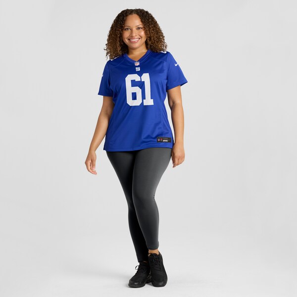 John Michael Schmitz Jr. New York Giants Nike Women's Game Jersey - Royal - Image 6