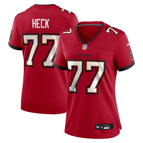 Charlie Heck Tampa Bay Buccaneers Nike Women's Team Game Jersey - Red