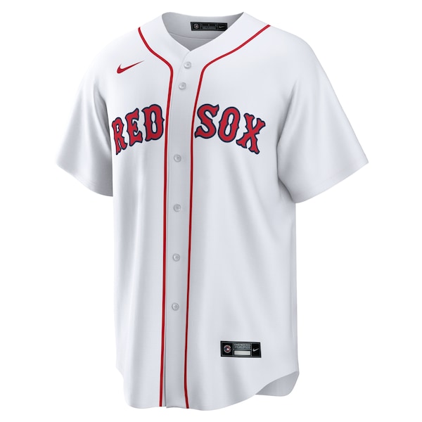 David Ortiz Boston Red Sox Nike Home Replica Player Jersey - White/Gray/Navy/Red - Image 3