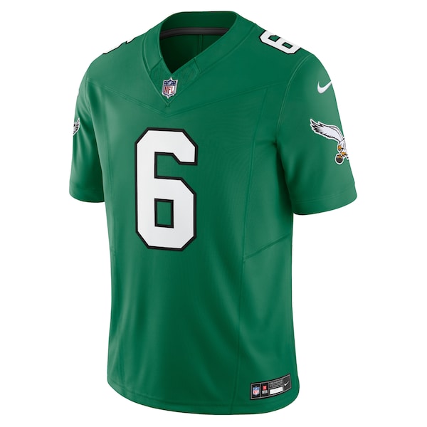 DeVonta Smith Philadelphia Eagles Nike Vapor F.U.S.E. Limited Jersey - Kelly Green/Green - Image 3