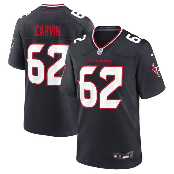 Jerome Carvin Houston Texans Nike Team Game Jersey - Navy