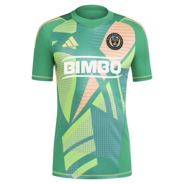 Philadelphia Union adidas 2024 Goalkeeper Jersey - Green - Image 2