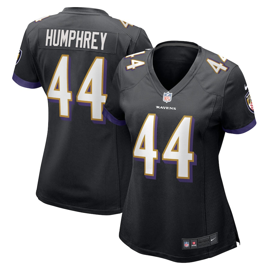 Marlon Humphrey Baltimore Ravens Nike Women's Game Player Jersey - Purple/Black - Image 5