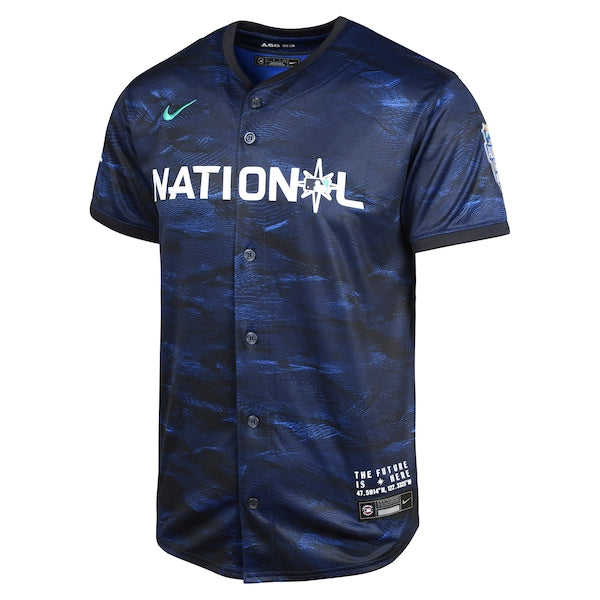 National League Nike Youth 2023 MLB All-Star Game Limited Jersey - Royal - Image 2